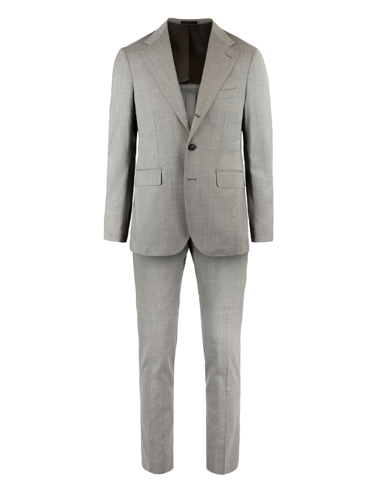 Napoli Suit Wool Light Grey