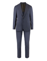 Napoli Suit Wool Italy Blue