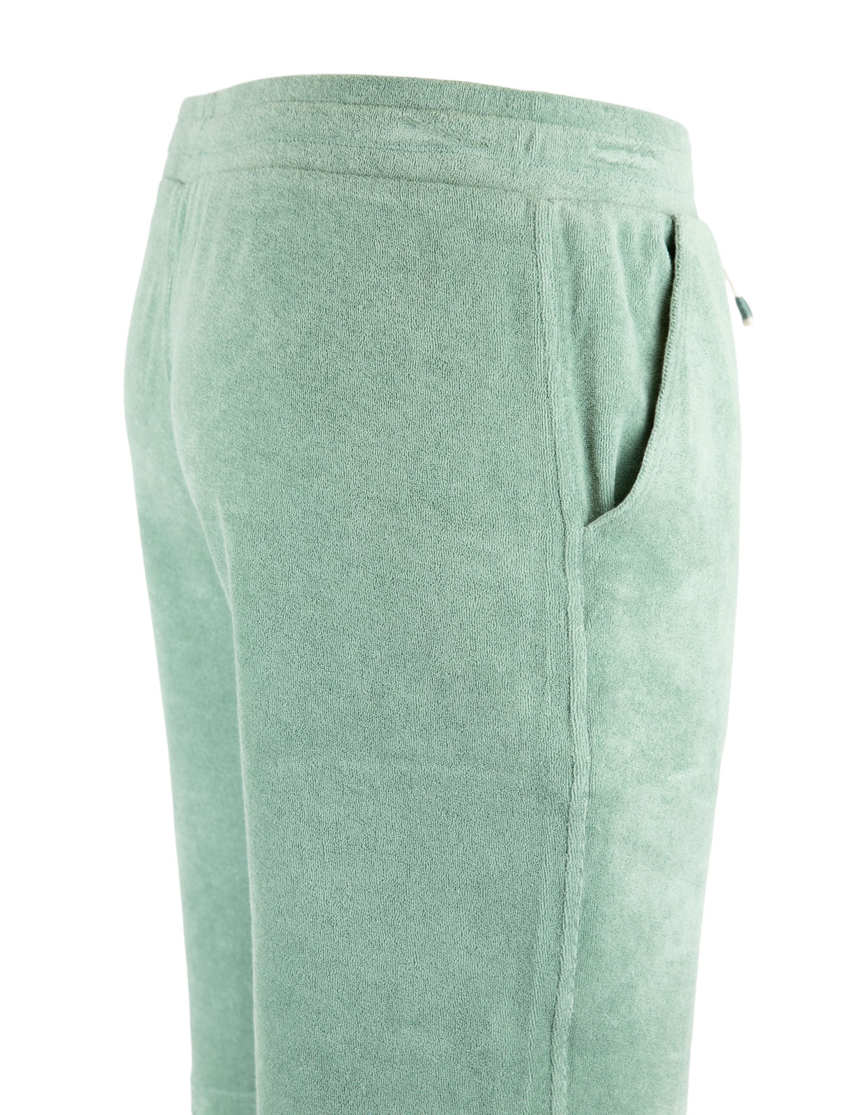 Terry Drawstring Shorts Aqua Stl XXL