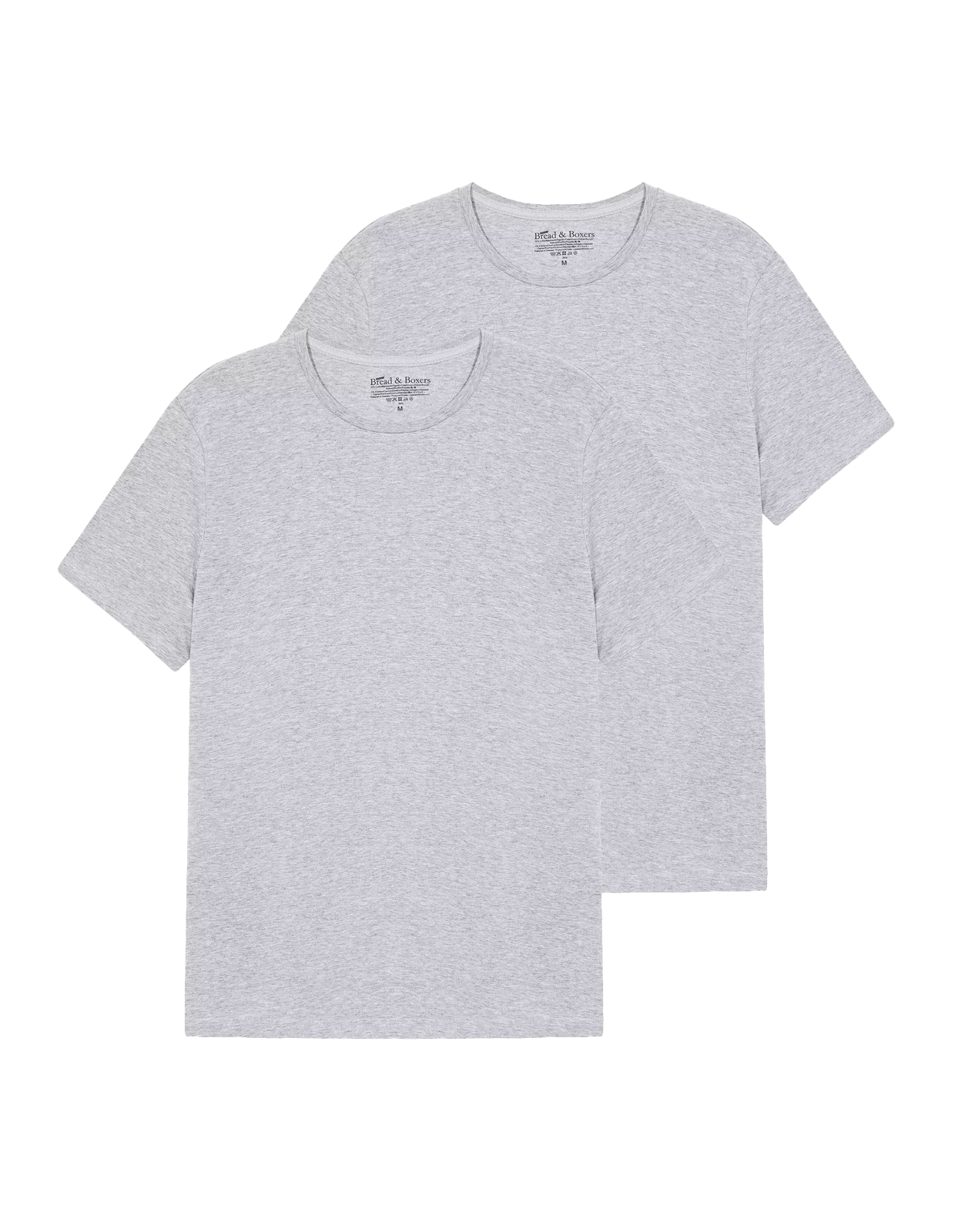 T-Shirt Crew Neck 2 pack Grey Melange T-Shirt Crew Neck 2 pack Grey Melange