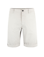 London Shorts Cotton Stretch Light Grey