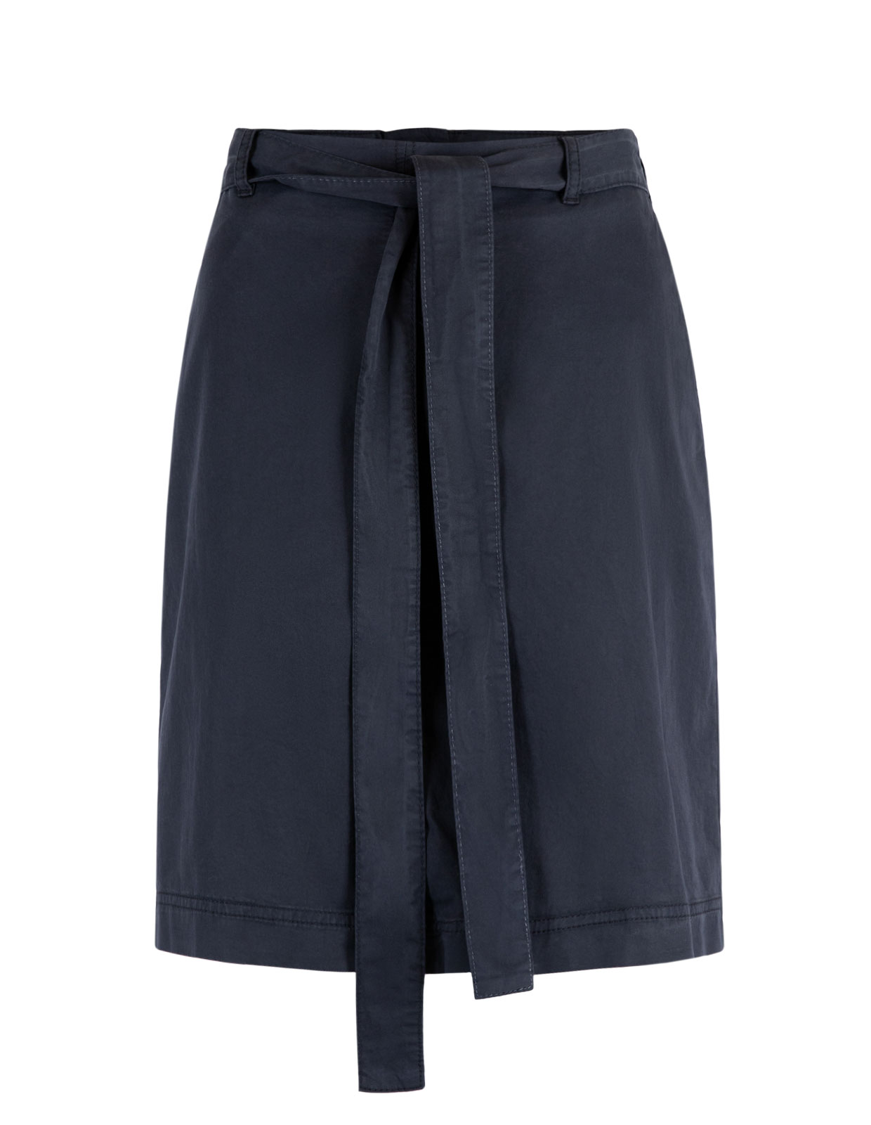 Varella Chino Skirt Open Blue