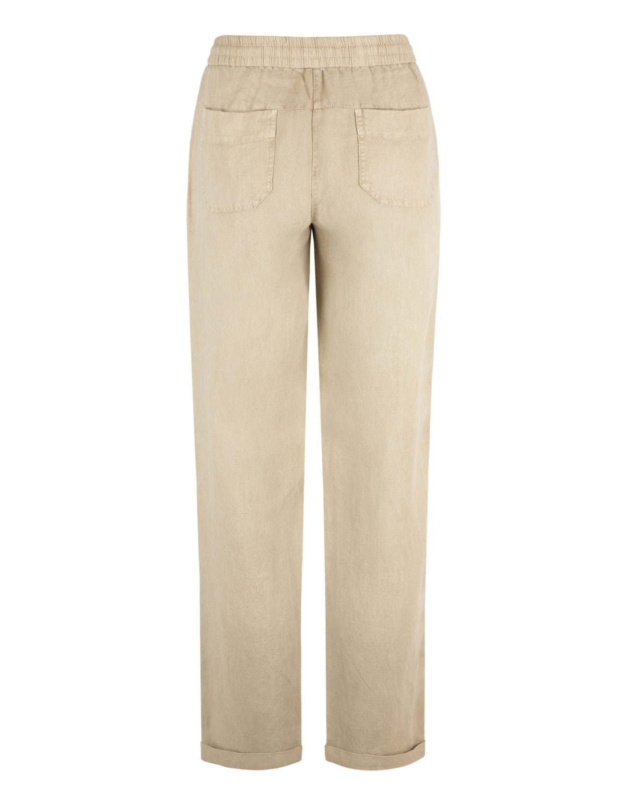 Amy Linen Trousers Almond