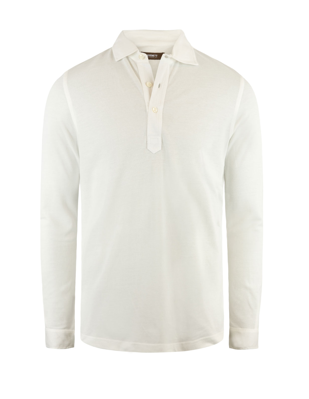 Popover Shirt Cotton Piquet Panna