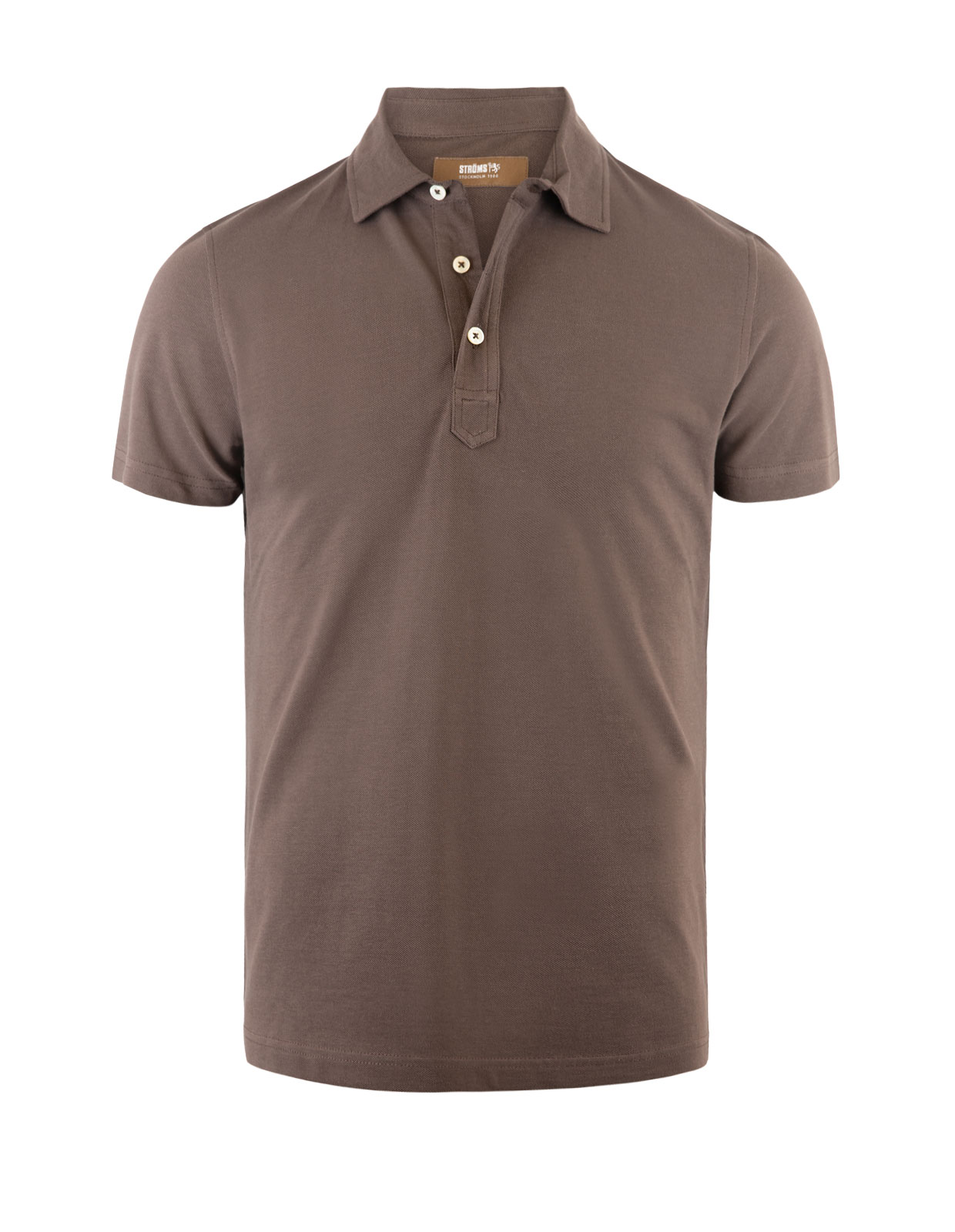 Polo Piquet Cotton Brown