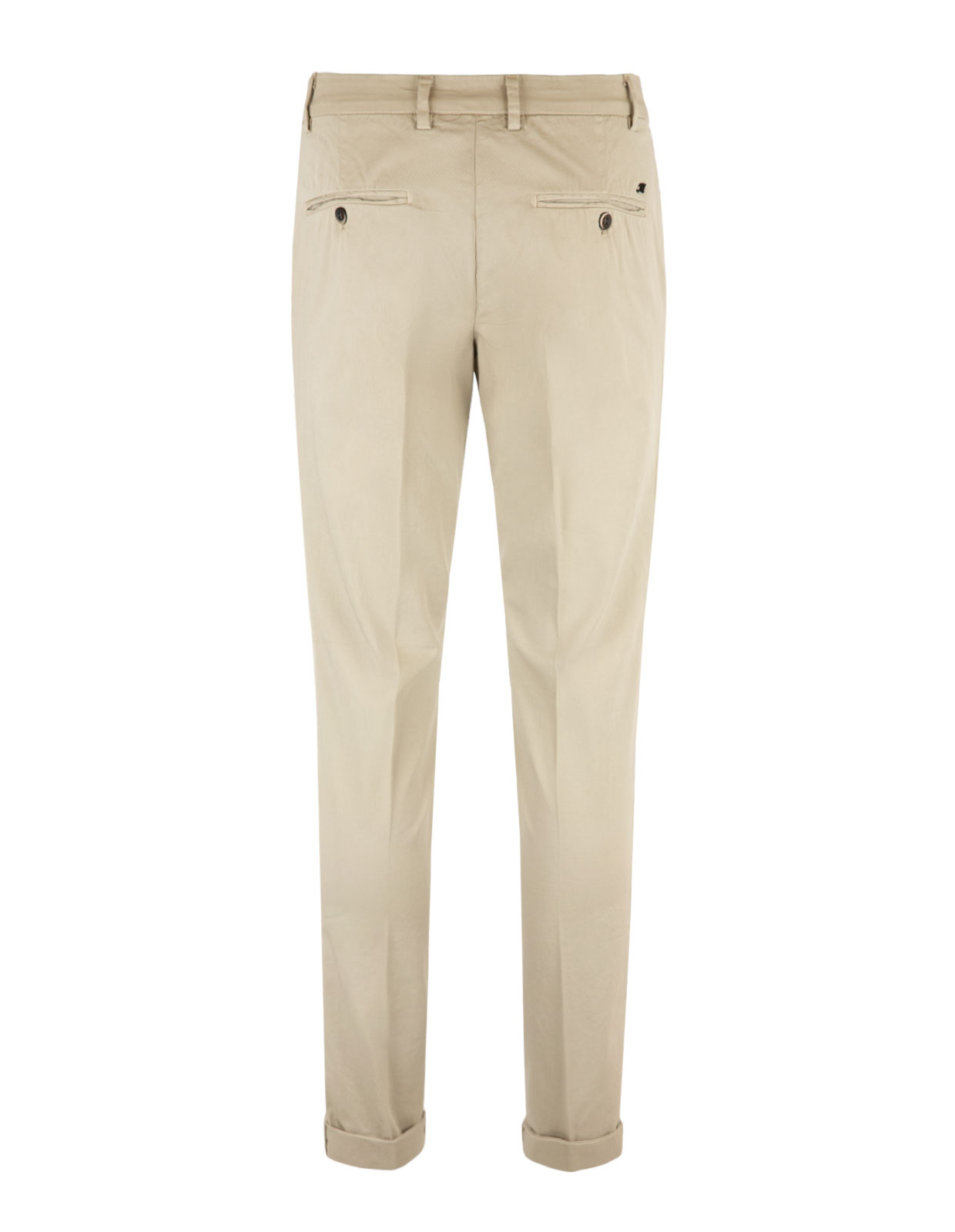 Milano Slim Chinos Bomull Beige