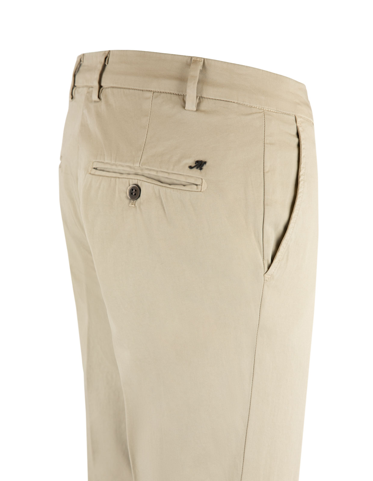 Milano Slim Chinos Bomull Beige Stl 50