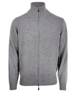 Ballater Full Zip Cardigan Grå