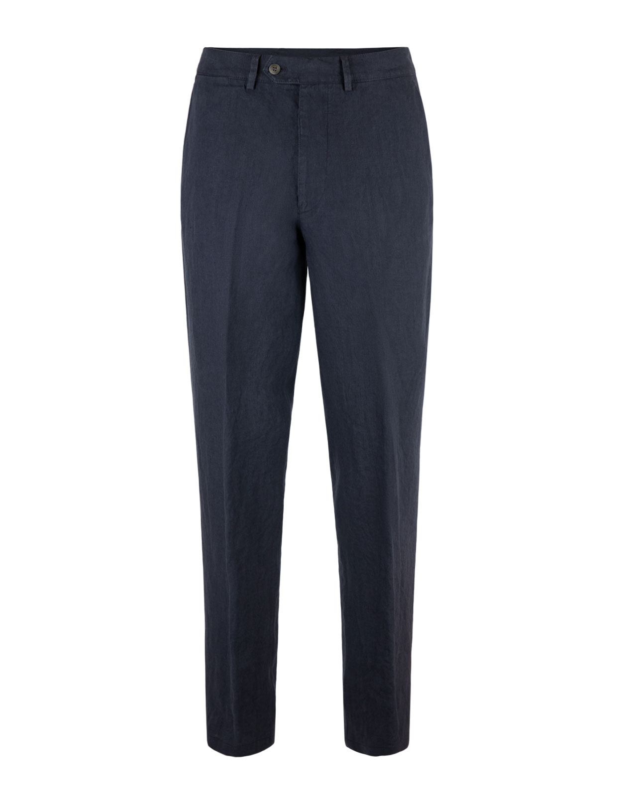 Nico Linen Casual Trousers Navy