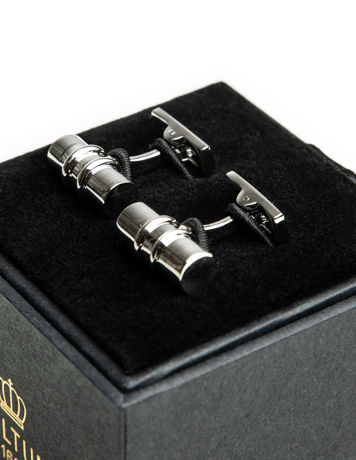 Bar Manchettknapp Silver One Size