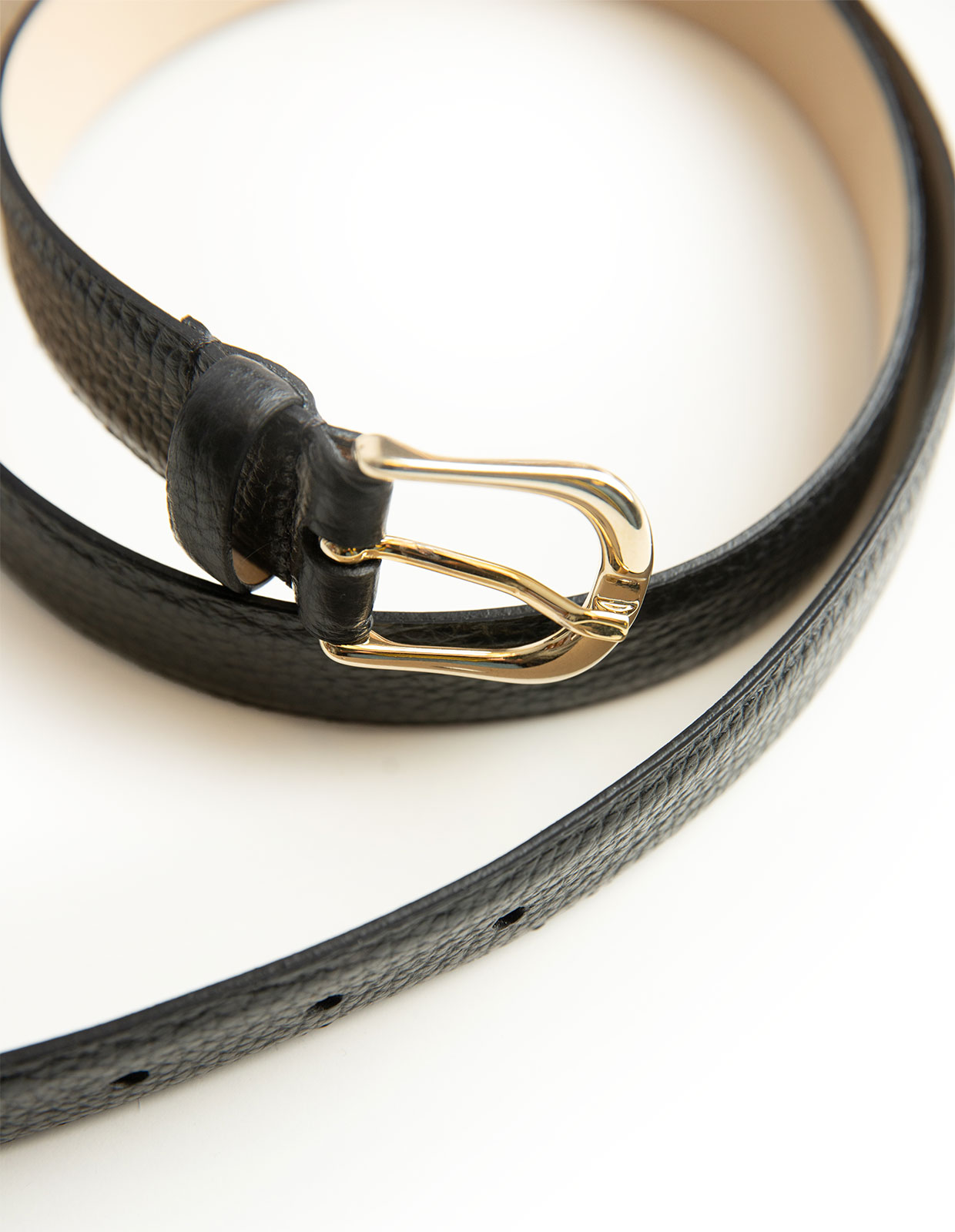 Milo Skärp Läder Svart 85