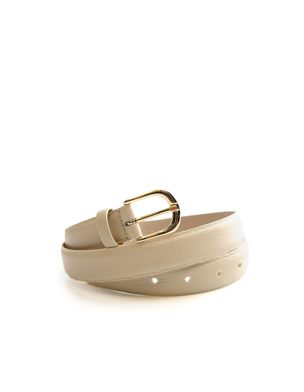 Milo Skärp Läder Beige