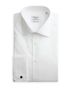 Slimline XLÄ Skjorta Dubbelmanschett Vit