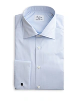 Slimline XLÄ Skjorta Dubbelmanschett Ljusblå