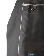 Edson Suit Jacket 110's Wool Mix & Match Black Stl 56