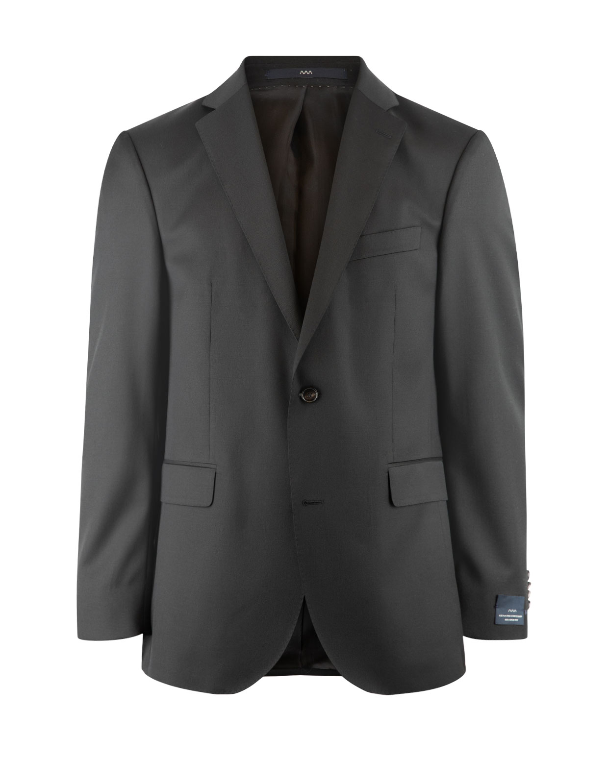 Edson Suit Jacket 110's Wool Mix & Match Black Stl 116