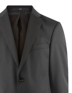 Edson Suit Jacket 110's Wool Mix & Match Black Stl 154