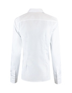 Cotton Shirt Long Sleeve White Stl 36
