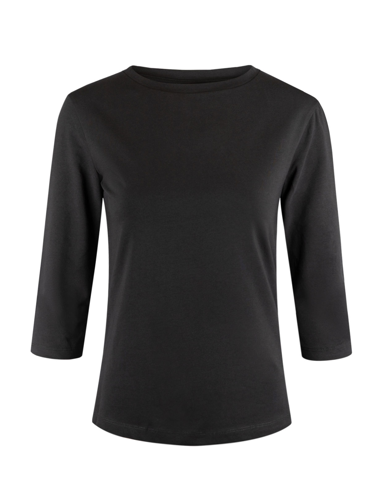 Multia 3/4 Sleeved T-Shirt Black