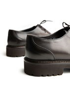 Lace-up Leather Shoe Dark Brown