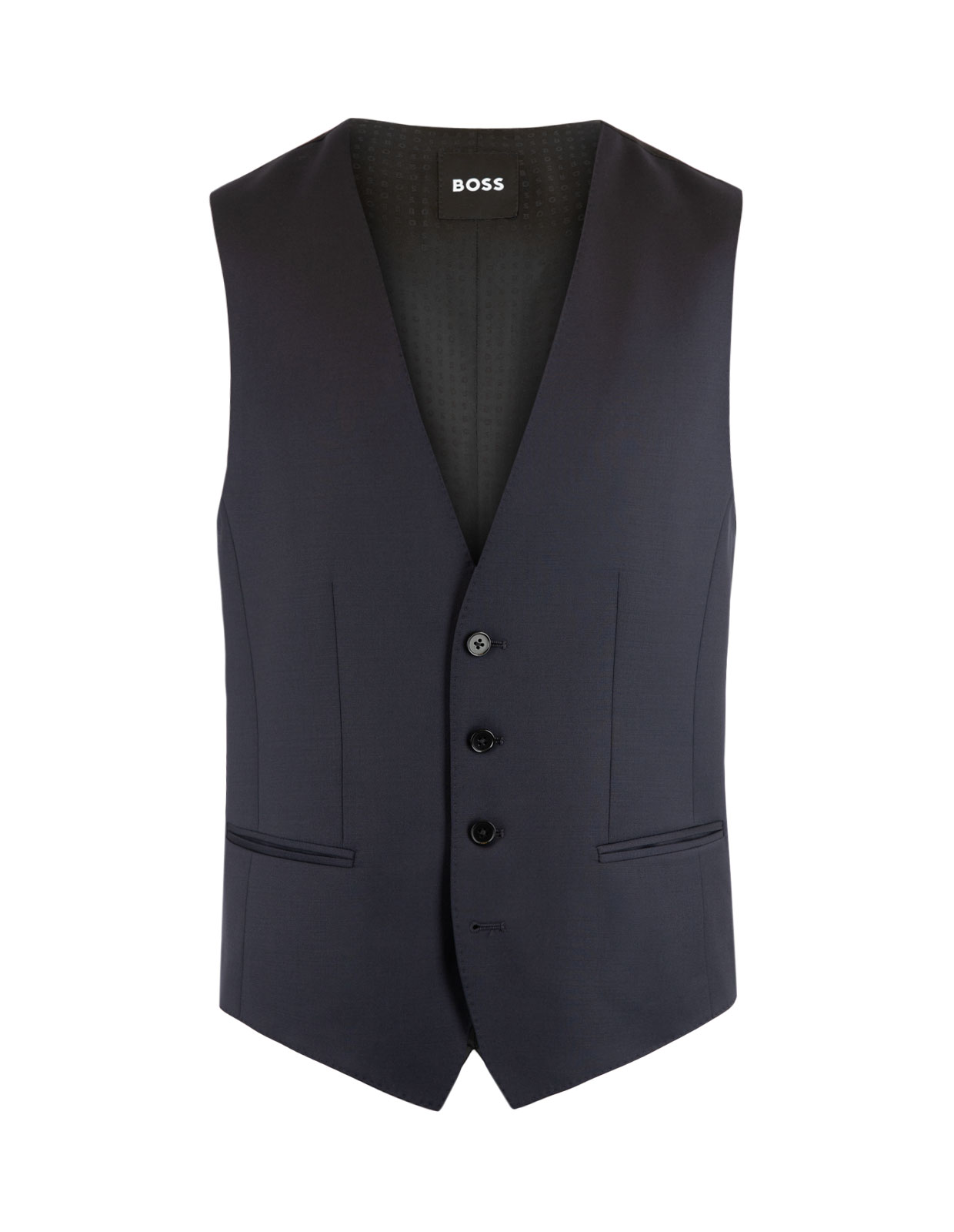 H-Huge Vest Mix & Match Navy