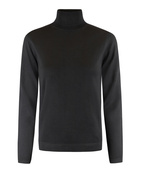 Turtle Neck Sweater Black Stl XXL