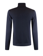 Turtle Neck Sweater Navy Stl XS