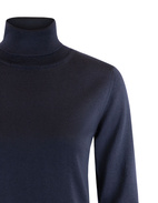Turtle Neck Sweater Navy Stl XS