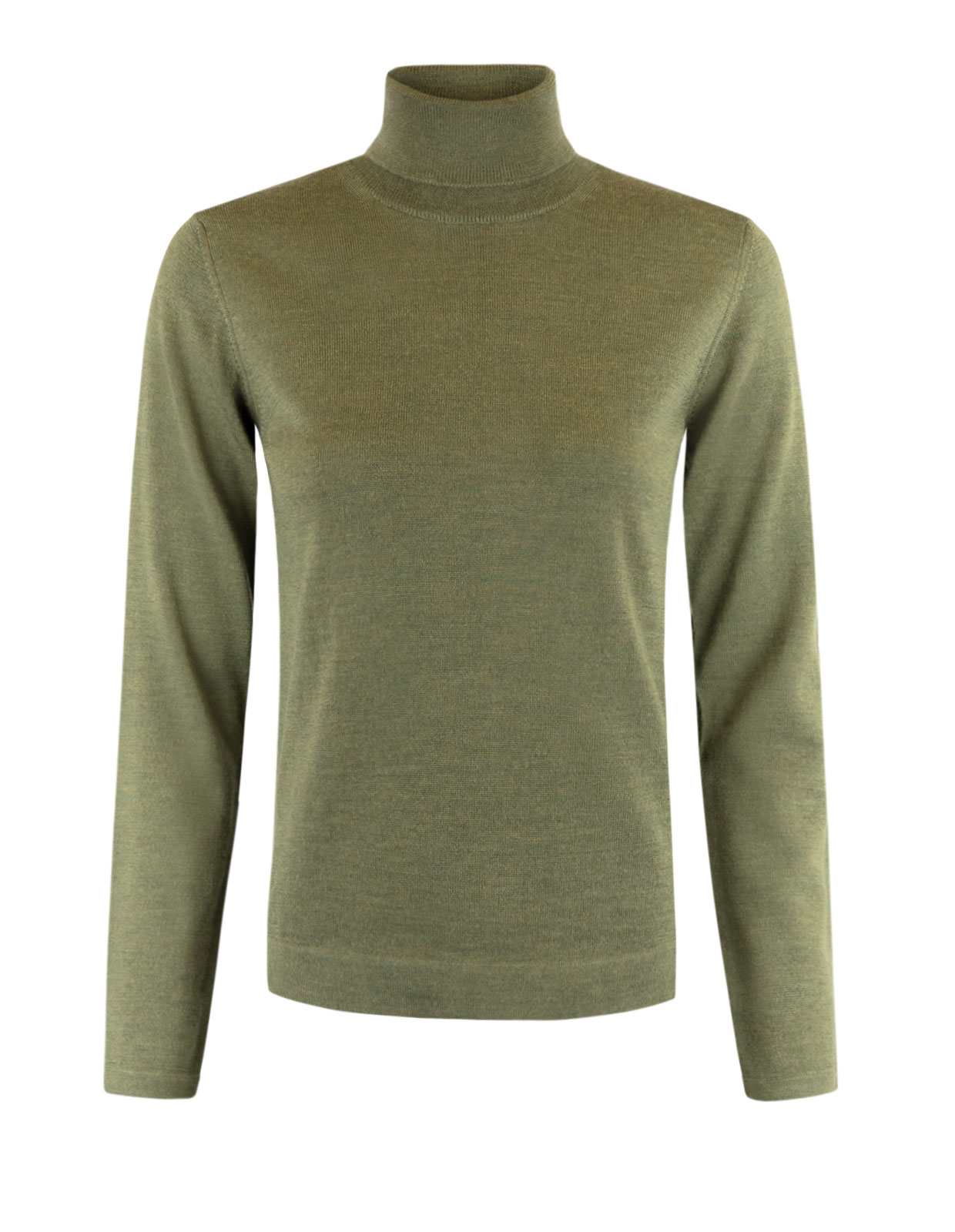 Turtle Neck Sweater Olive Green Stl M