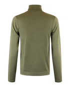 Turtle Neck Sweater Olive Green Stl XS