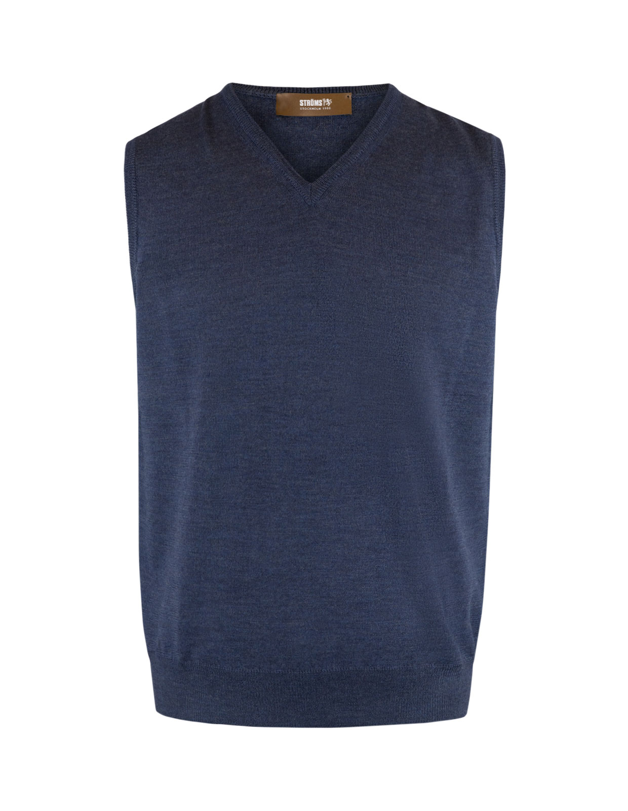 Slipover Merino Mörkblå