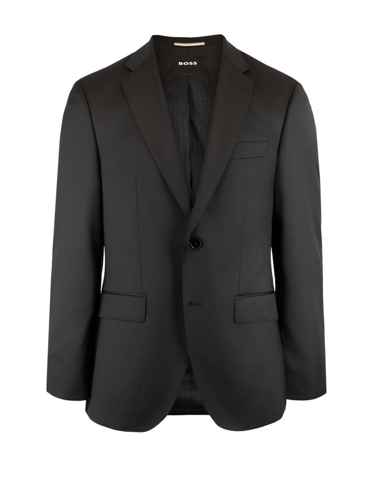 H-Jeckson Suit Jacket Regular Fit Mix & Match Black Stl 108