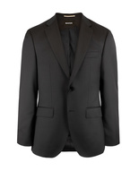 H-Jeckson Suit Jacket Regular Fit Mix & Match Black Stl 54