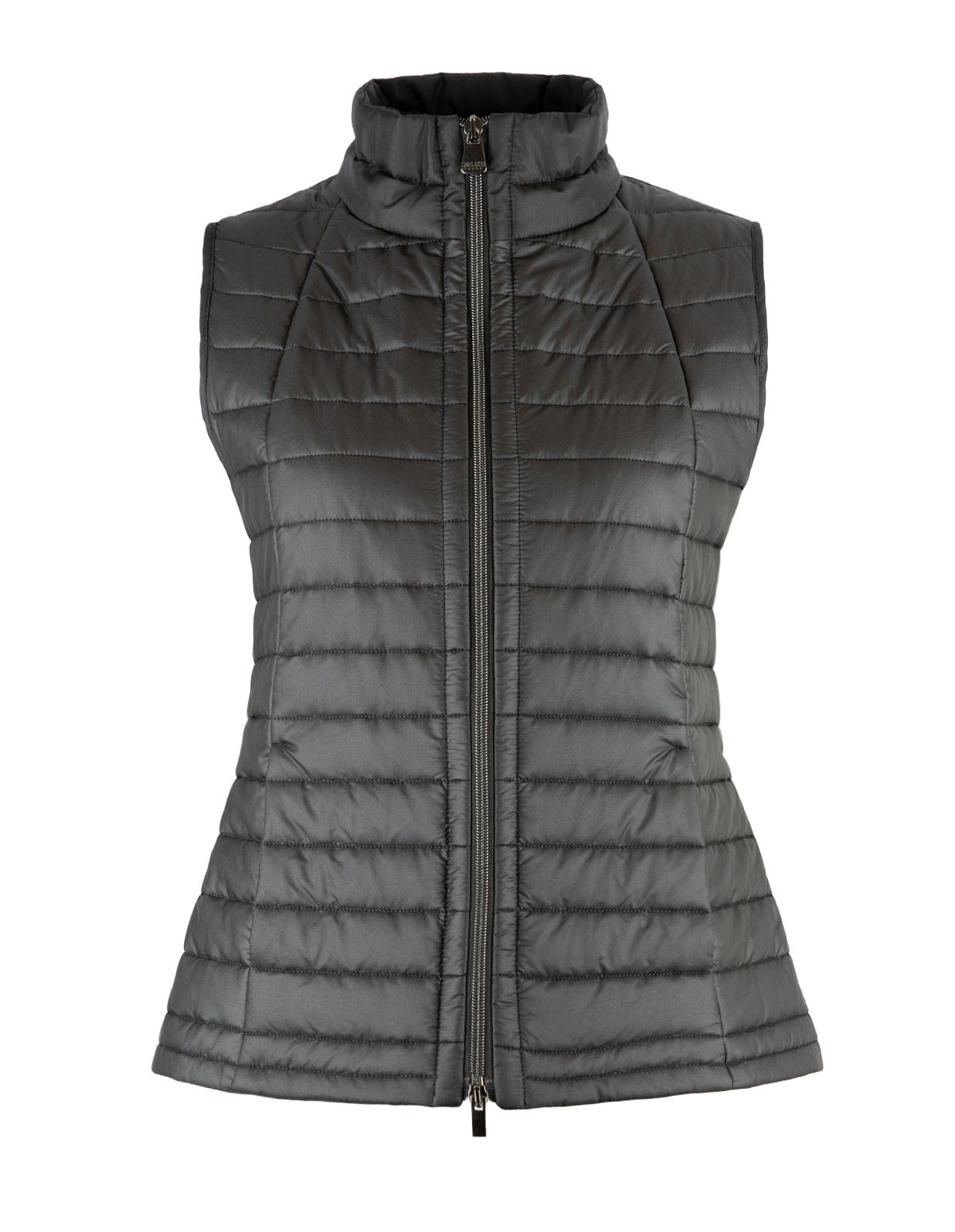 Quilted Down Vest Black Stl 48