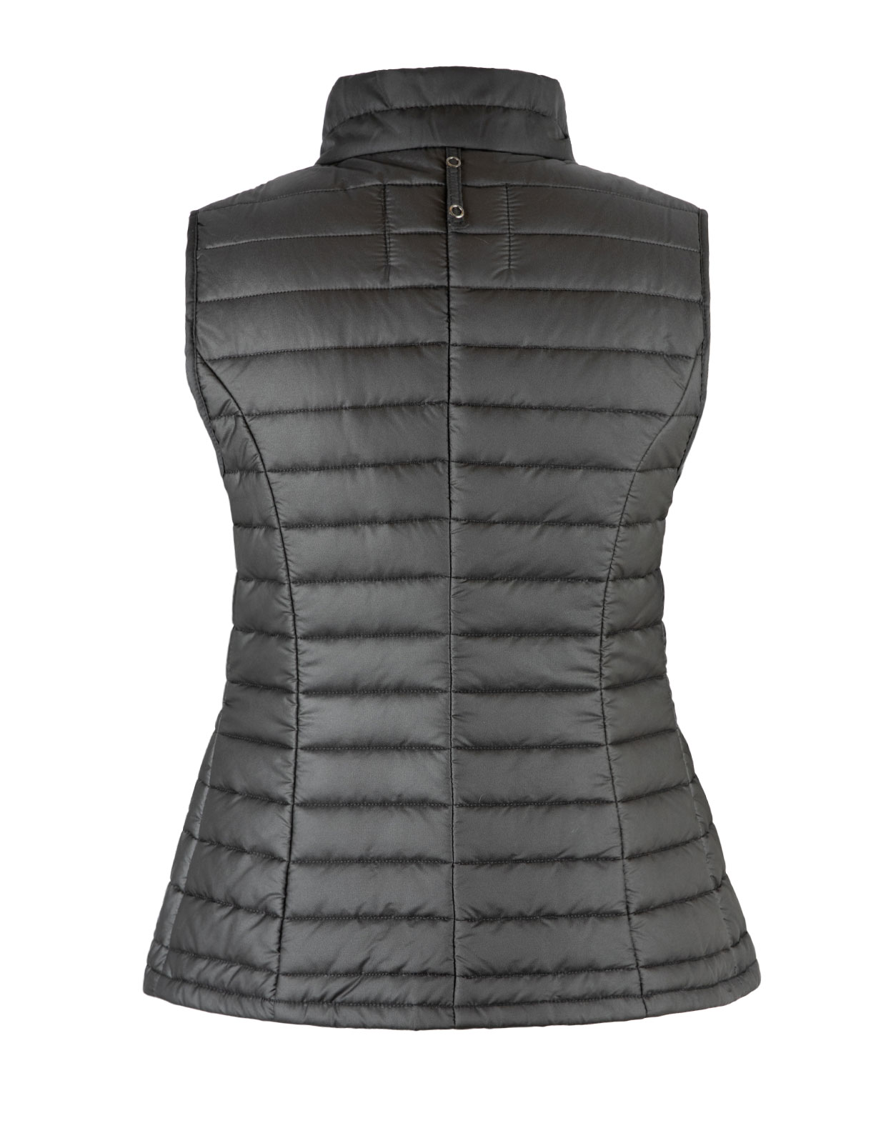 Quilted Down Vest Black Stl 48