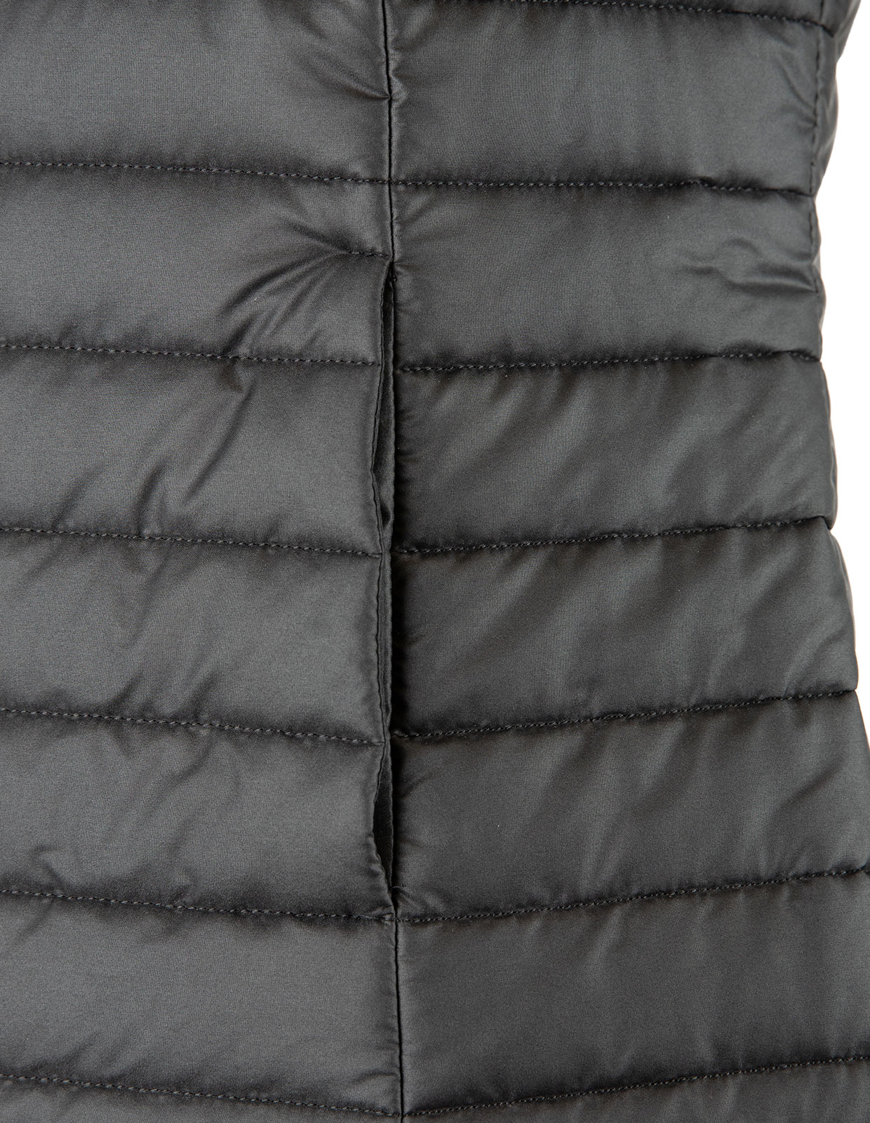 Quilted Down Vest Black