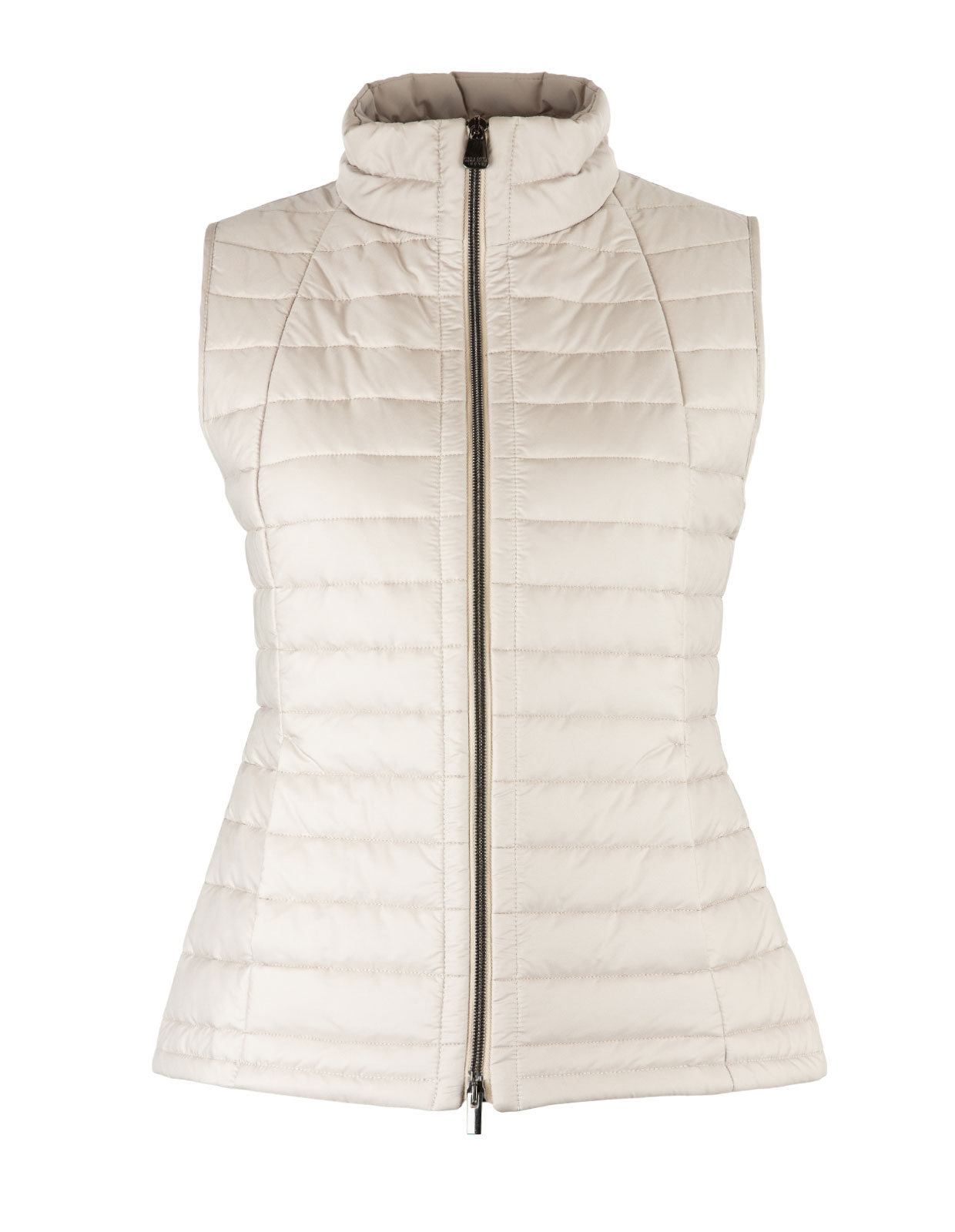 Quilted Down Vest Sand