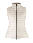 Quilted Down Vest Sand