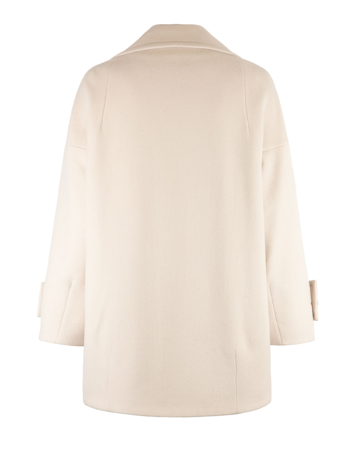 Skepparkavaj Ull/Cashmere Benvit