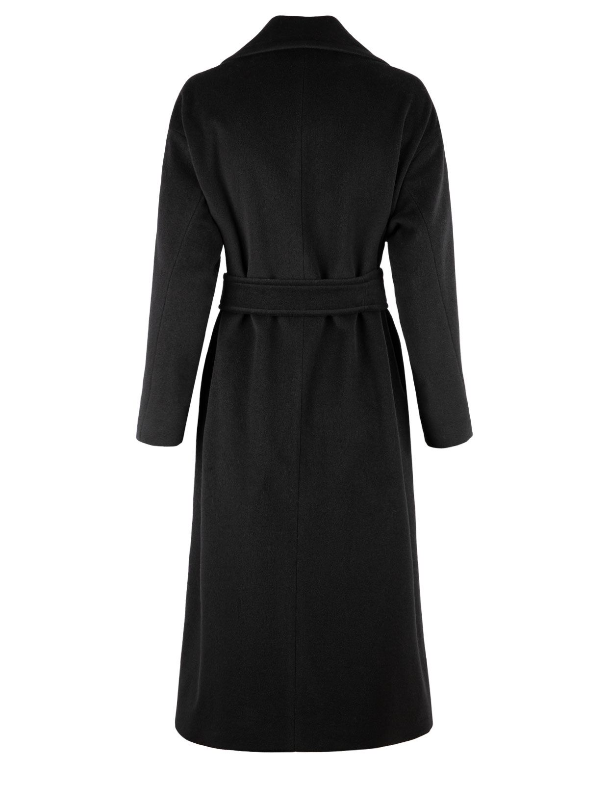 Oversized Wool Coat Black