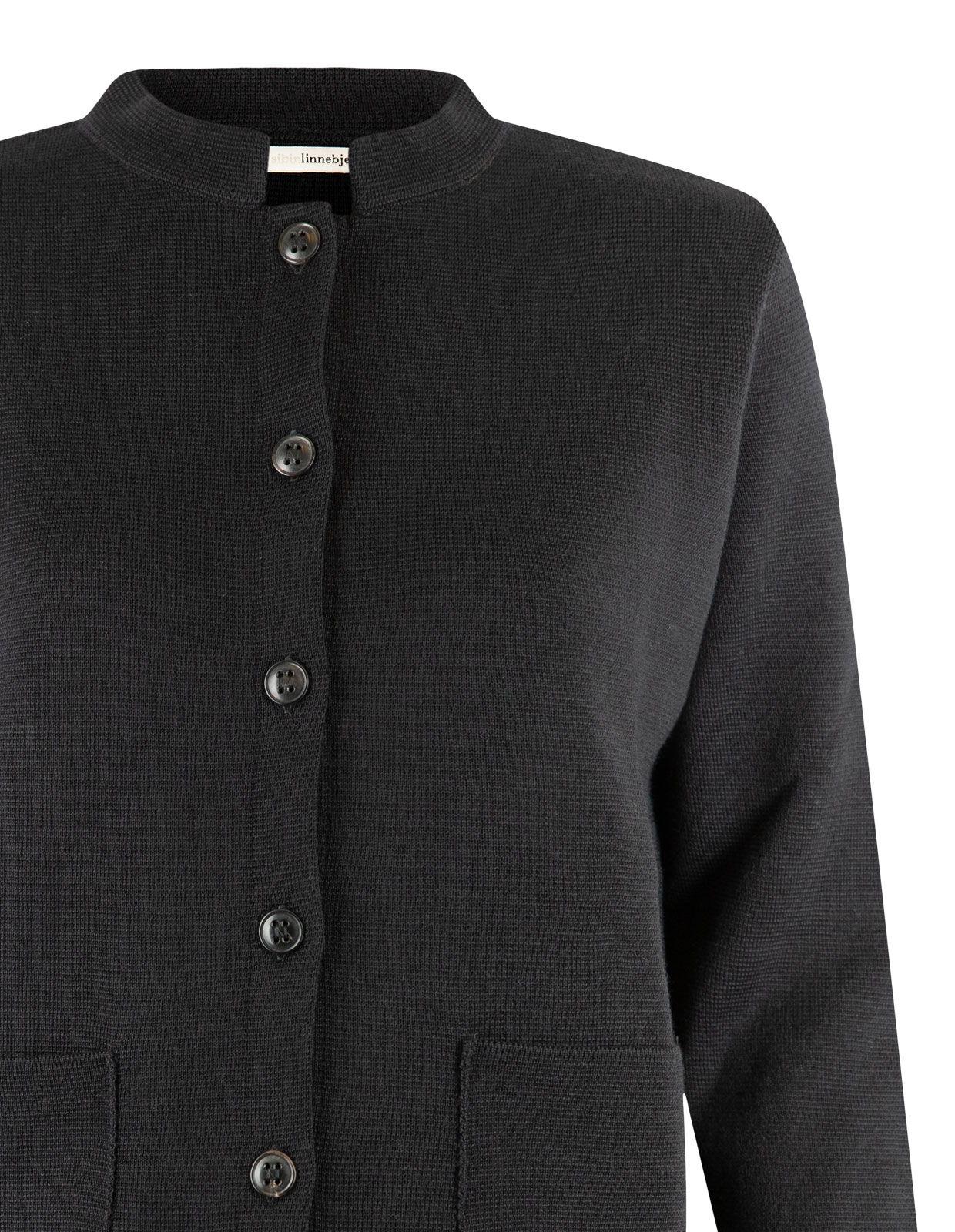 Dell Cardigan Svart Stl S
