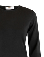 Round Neck Sweater Black Stl S