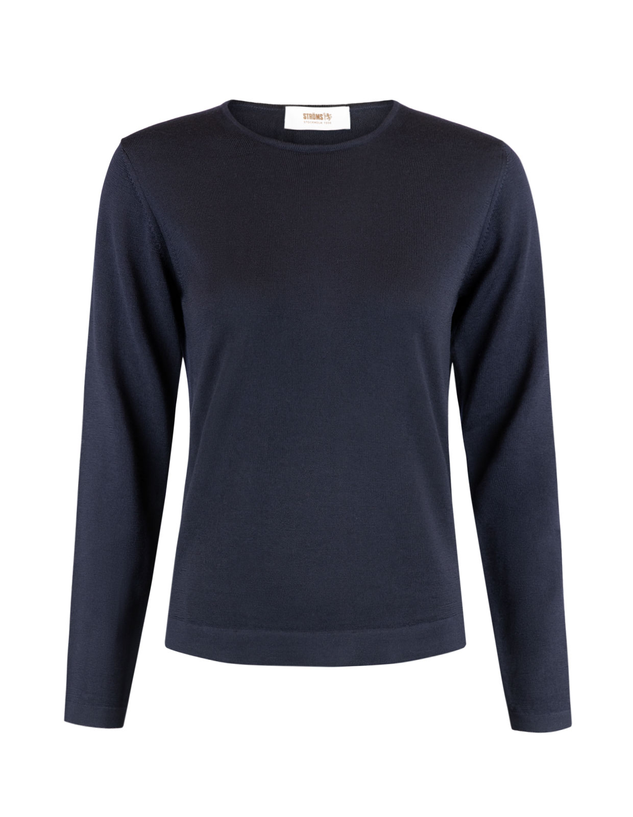 Round Neck Sweater Navy Stl XXL