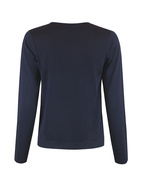 Round Neck Sweater Navy Stl XXL