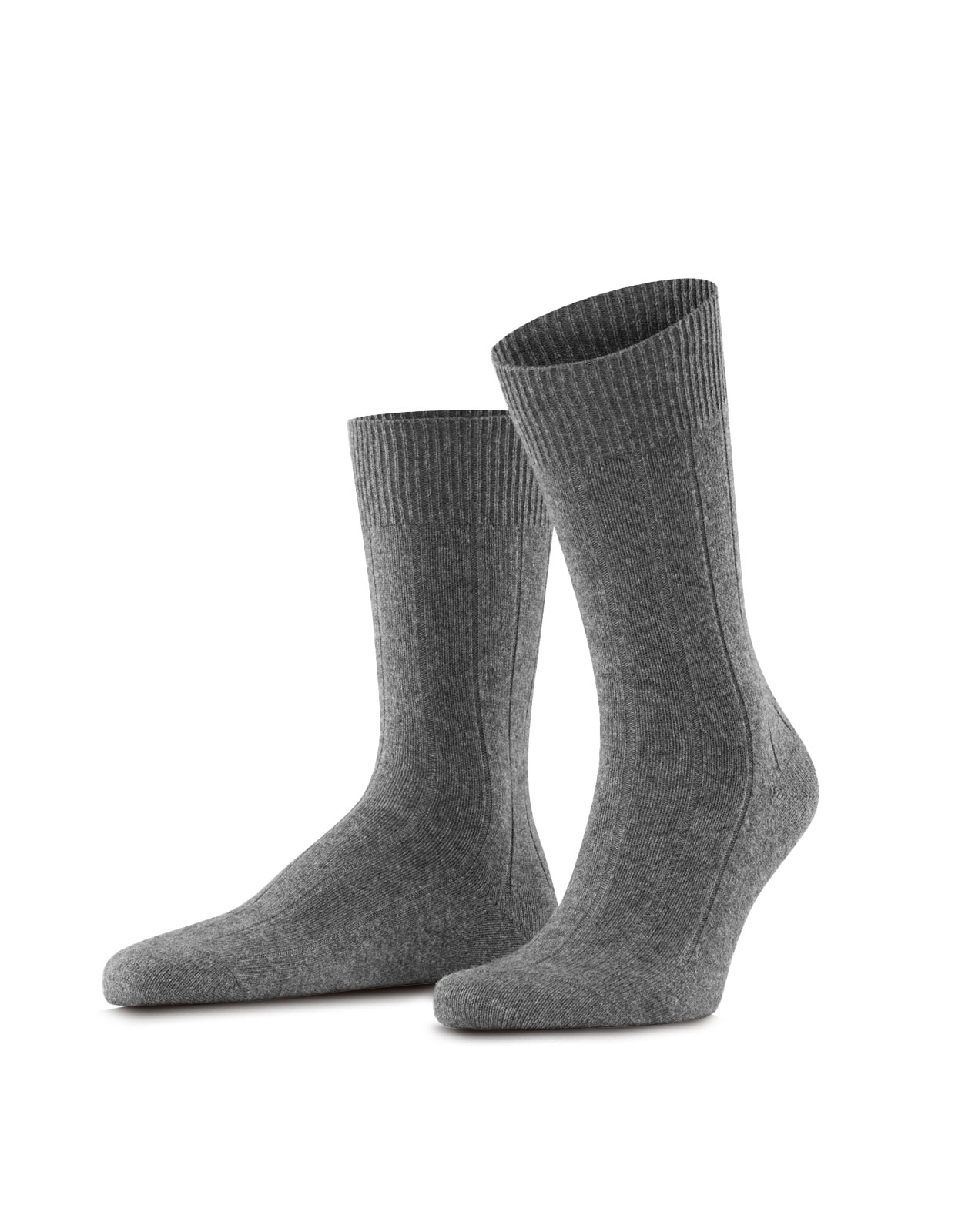 Lhasa Rib Sock Light Grey