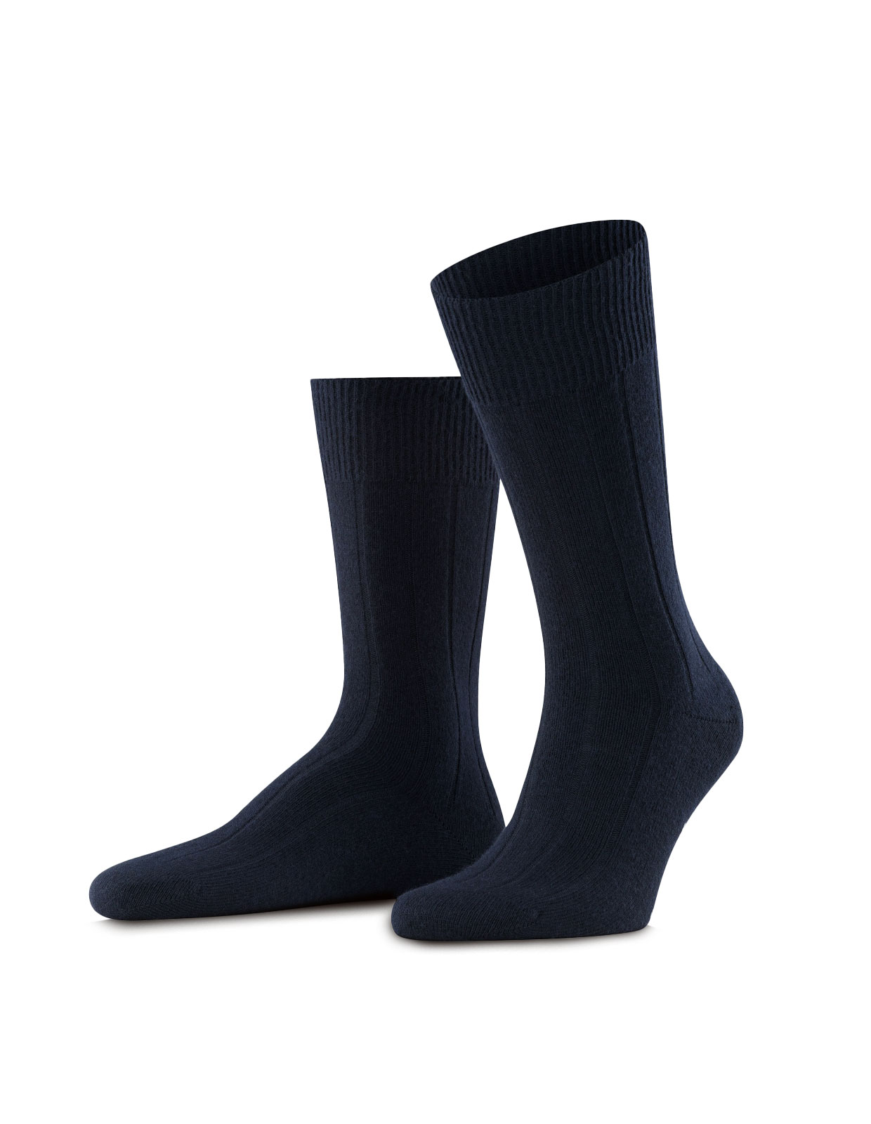 Lhasa Rib Sock Dark Navy