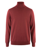 Roll Neck Merino Bordeaux Stl 3XL