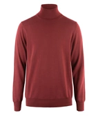Roll Neck Merino Bordeaux Stl XL