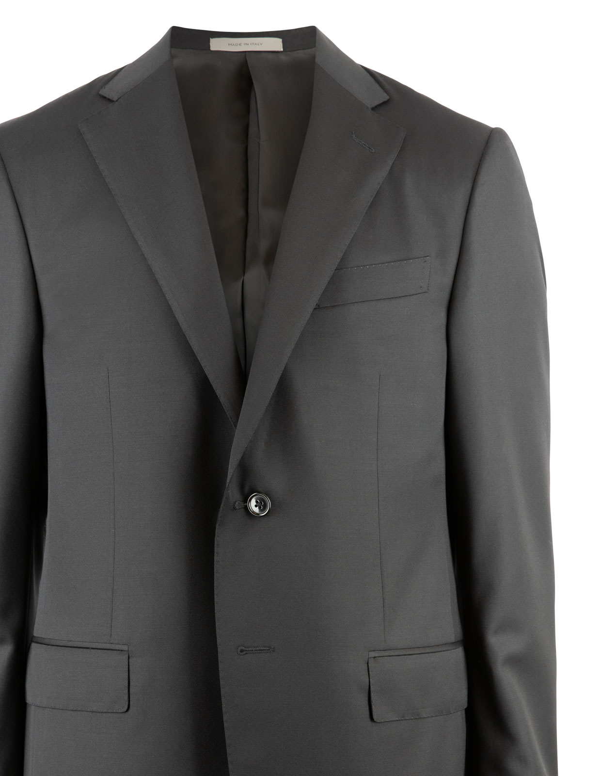 Leader Kostym Ull 120's Svart 46