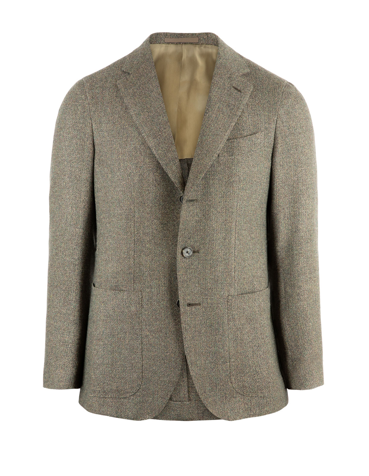 Tosca Jacket Wool Linen Cashmere Mid Green